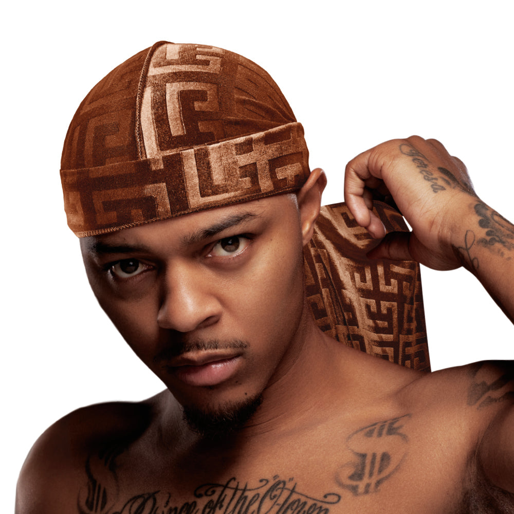 Durag Wave Pattern “Brown” – Copboyz