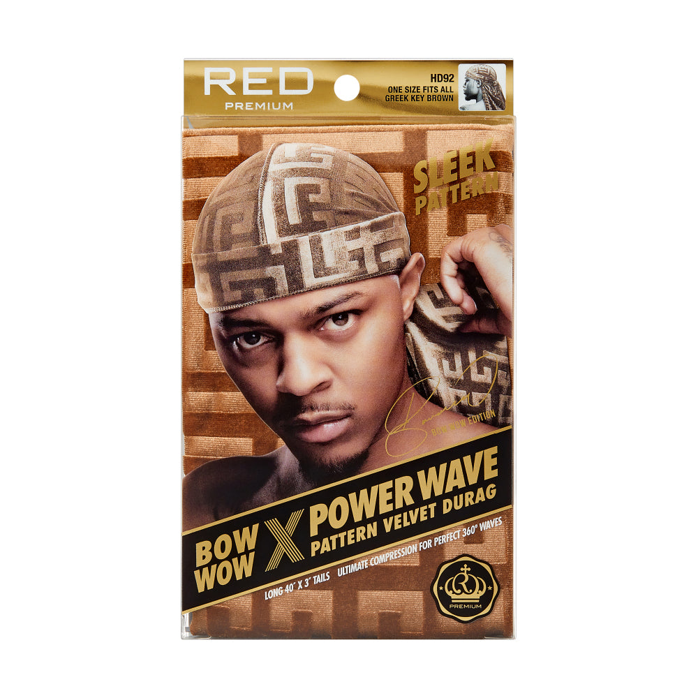 Durag Wave Pattern “Brown” – Copboyz